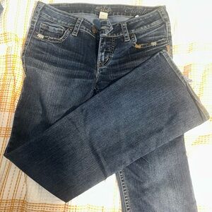 Silver Jeans Blue Straight Leg Denim
